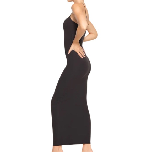NWT Skims Onyx Soft Lounge Long Slipdress - Sz M - Picture 3 of 10